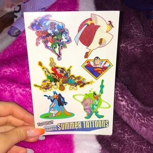 🩵3/$20🩵 2003 CARTOON NETWORK TEMPORARY TATTOOS Y2K